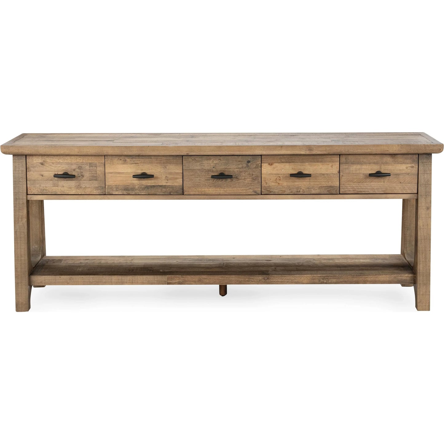 004 SI-2259090 | Additional Silo | Talladega Reclaimed Pine Console Table by Classic Home in aged pine. Made from reclaimed pine in a transitional style.