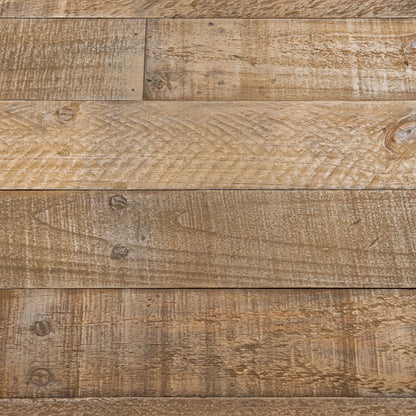Talladega Reclaimed Pine Console Table by Classic Home in aged pine. Made from reclaimed pine in a transitional style.