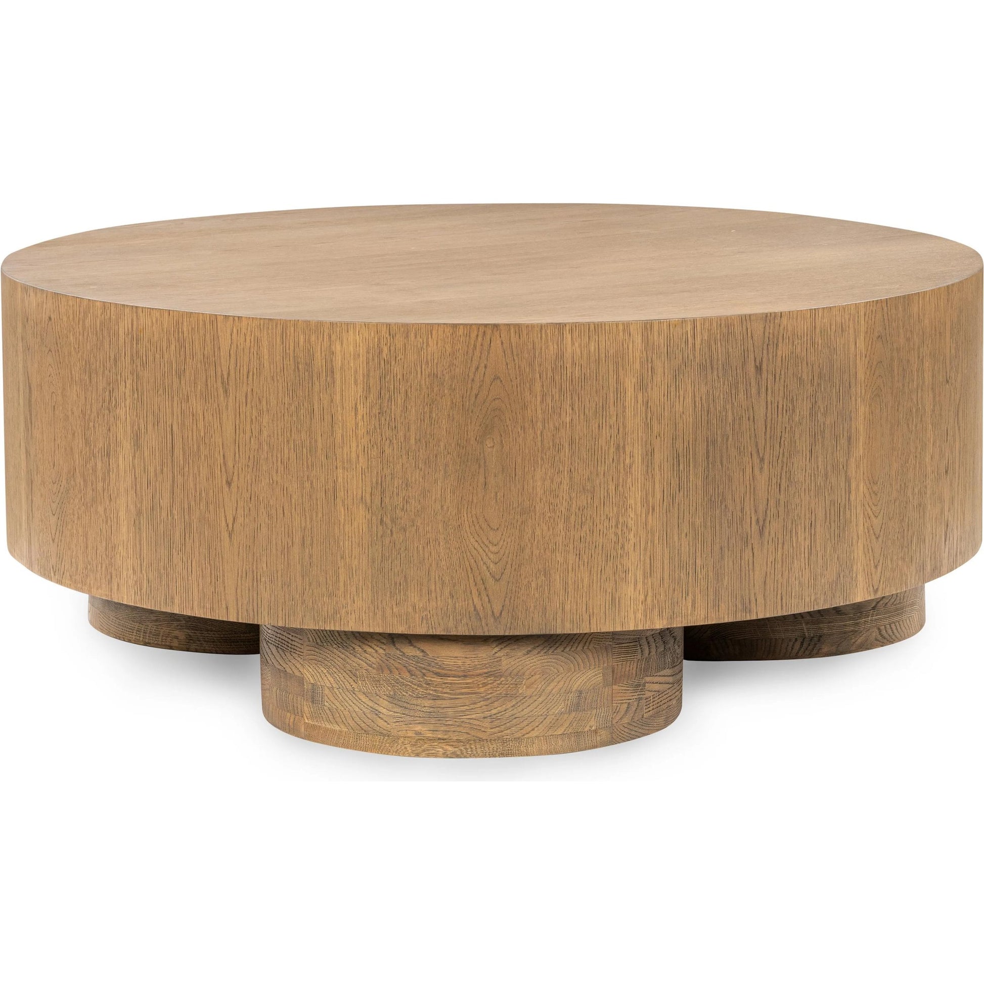Runa Wood Coffee Table by Classic Home. Made from oak veneer in a transitional style.