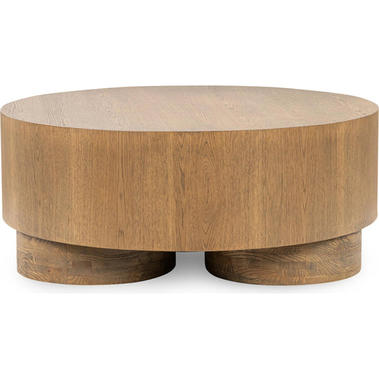 Runa Wood Coffee Table by Classic Home. Made from oak veneer in a unique style.