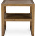 Fenmore End Table by Kosas Home. Made from pine wood in a transitional style.