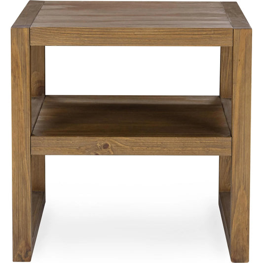 Fenmore End Table by Kosas Home. Made from pine wood in a transitional style.