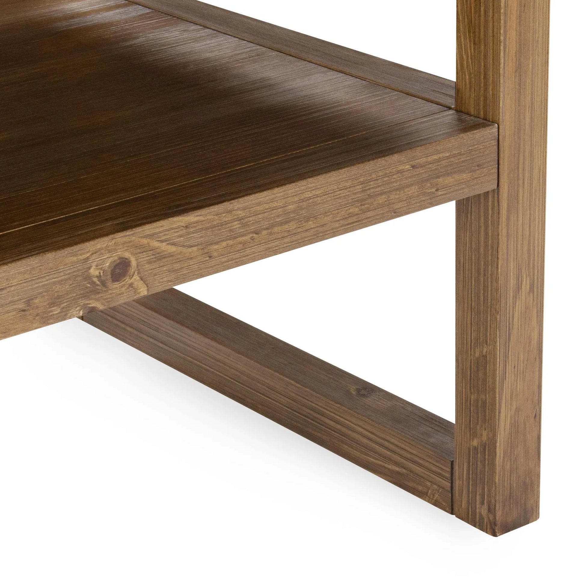 Fenmore End Table by Kosas Home. Made from pine wood in a unique style.