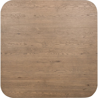 Vander Square Wood Dining Table by Classic Home. Made from oak veneer in a transitional style.