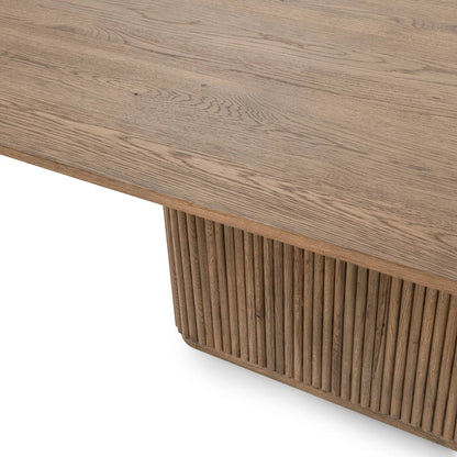 Vander Square Wood Dining Table by Classic Home. Made from oak veneer in a transitional style.
