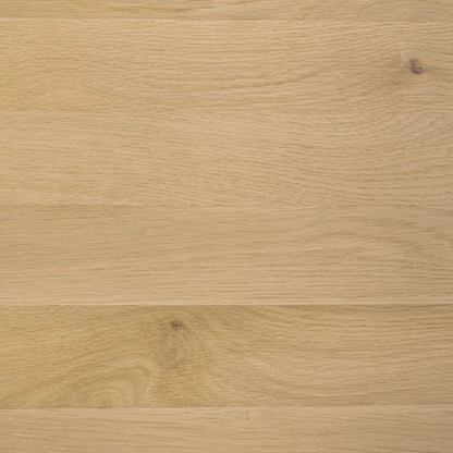 Kering Oak Wood Oval Console Table by Kosas Home in natural. Made from solid oak wood in a unique style.