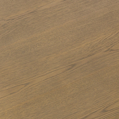 Devin Oak Wood Round Coffee Table by Classic Home in natural. Made from oak veneer, oak wood, cane in a unique style.