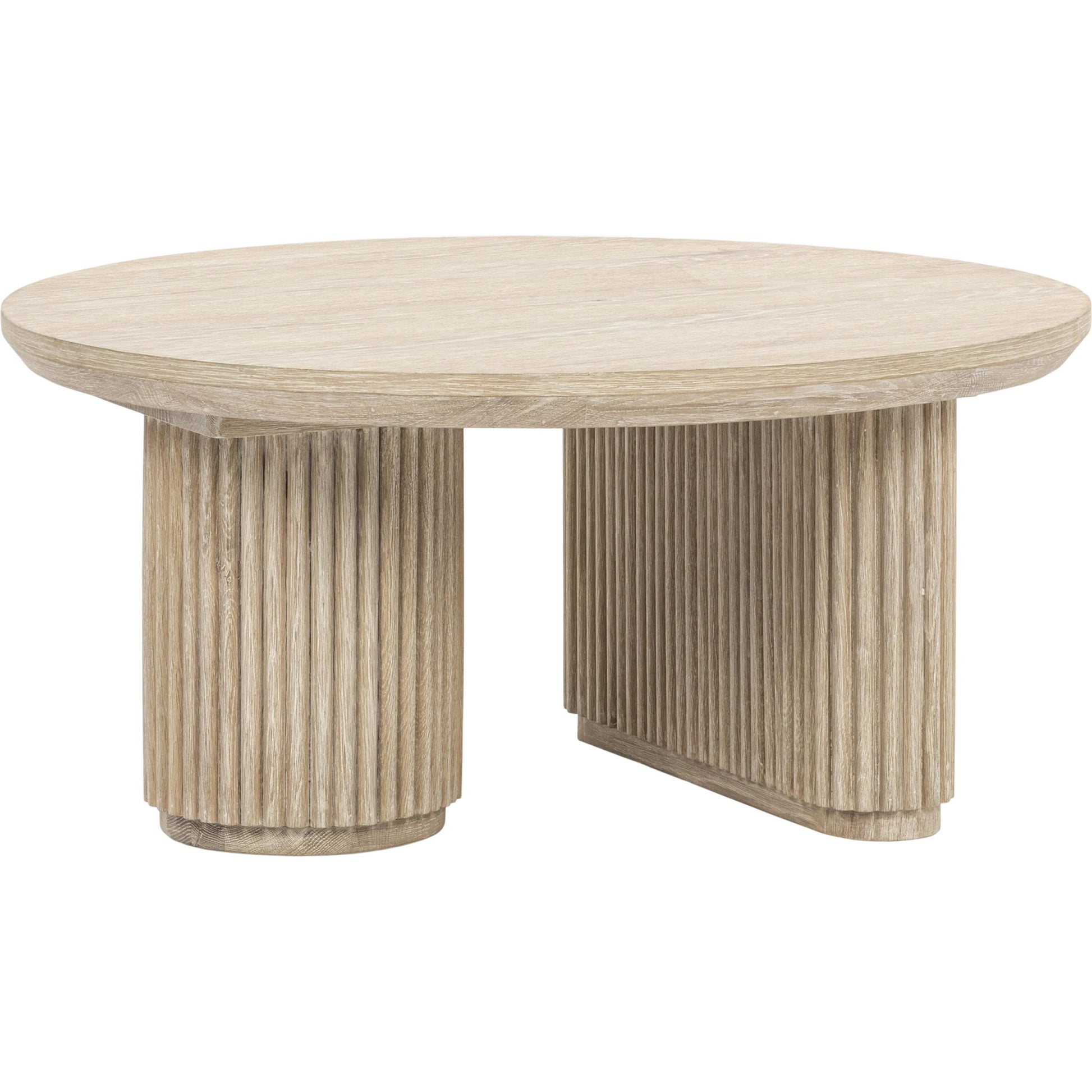 Vander Round Coffee Table by Classic Home. Made from unique in a transitional style.