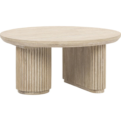 Vander Round Coffee Table by Classic Home. Made from unique in a transitional style.