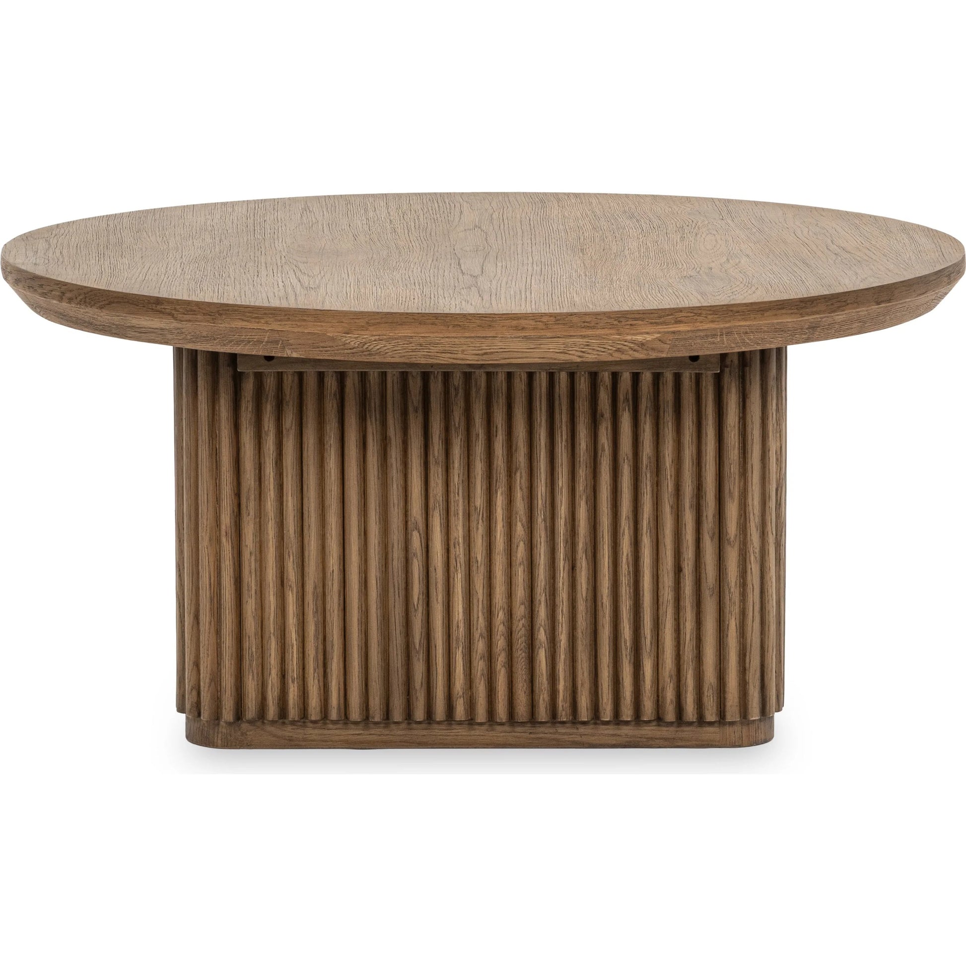 Vander Round Coffee Table by Classic Home. Made from unique in a transitional style.