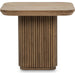 Vander End Table by Classic Home. Made from oak veneer in a transitional style.