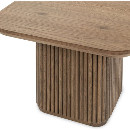 Vander End Table by Classic Home. Made from oak veneer in a transitional style.