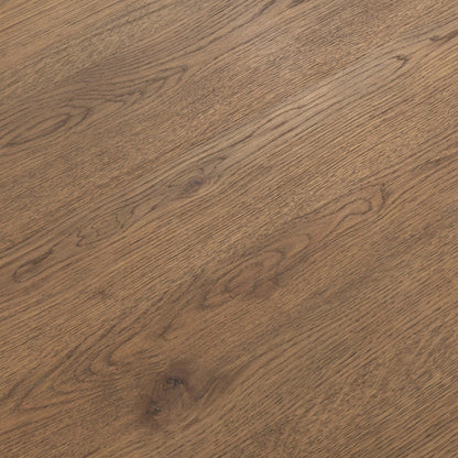 Labelle Dining Table by Classic Home in tan oak. Made from oak veneer in a unique style.