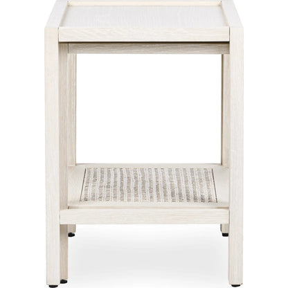 Devin Oak Wood Nesting End Table by Classic Home. Made from unique in a transitional style.
