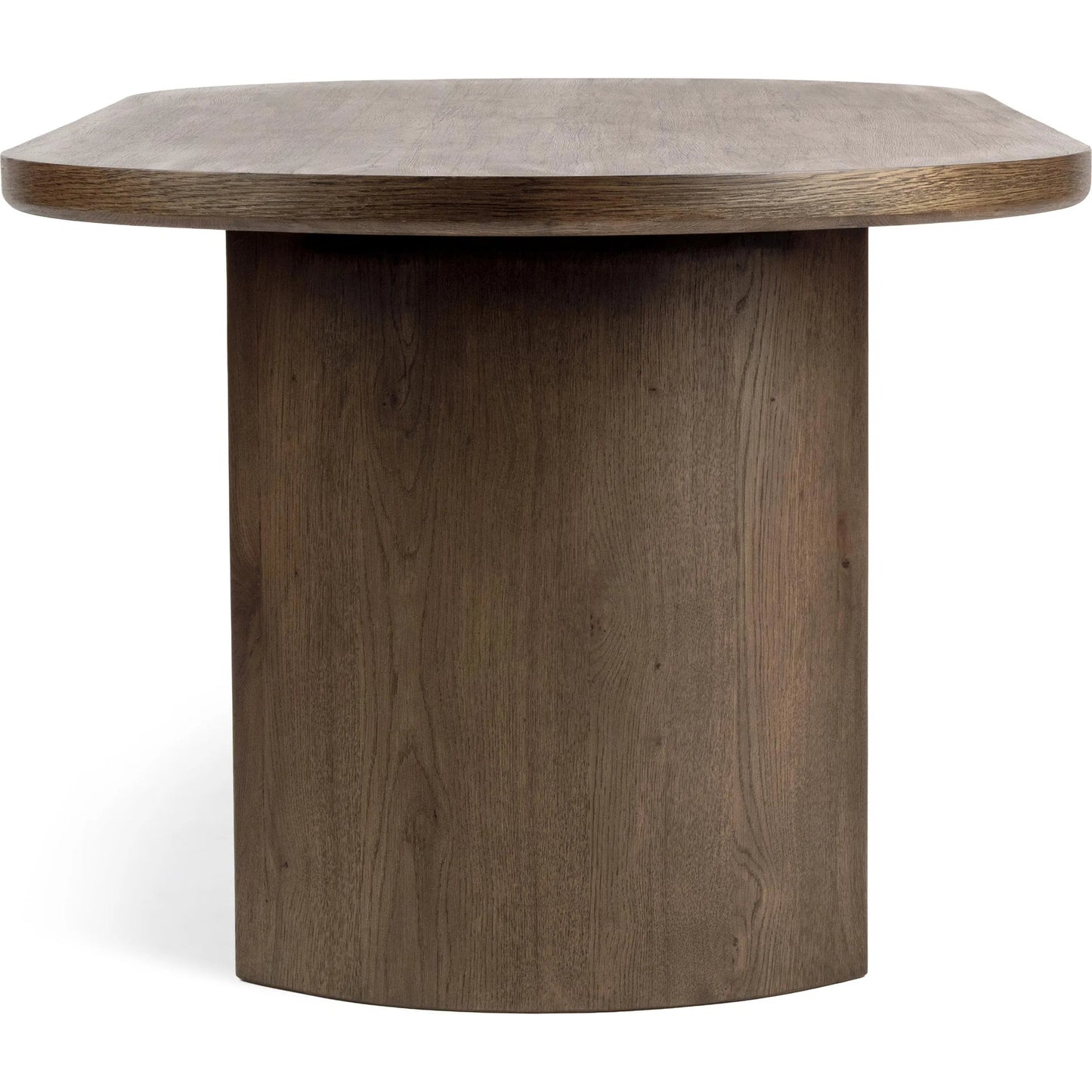 003 SI-2537783 | Additional Silo | Estelle Wood Dining Table by Classic Home in soft cocoa. Made from reclaimed oak veneer in a unique style.