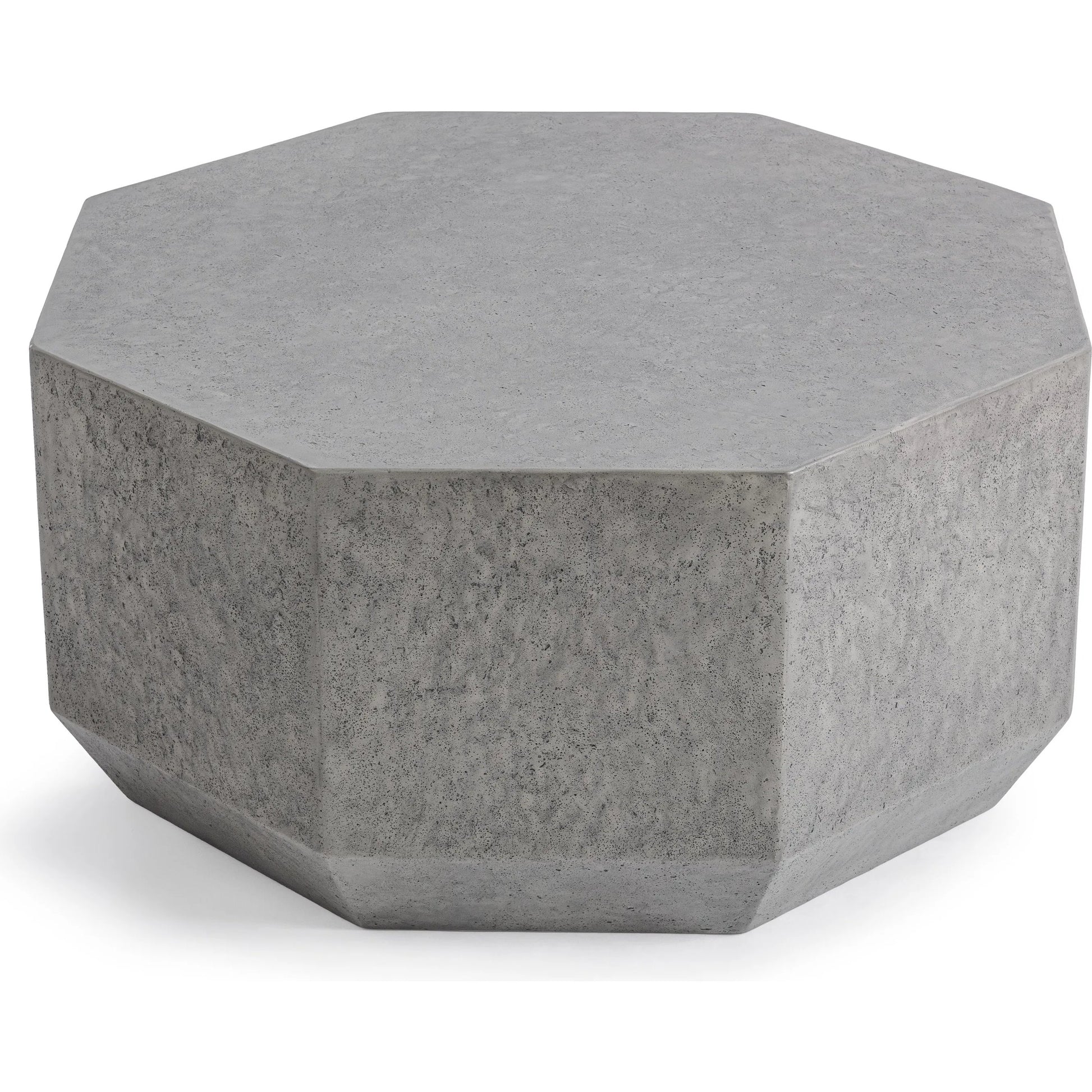 Morse Outdoor Coffee Table by Classic Home in athena gray. Made from glass fiber reinforced concrete in a unique style.