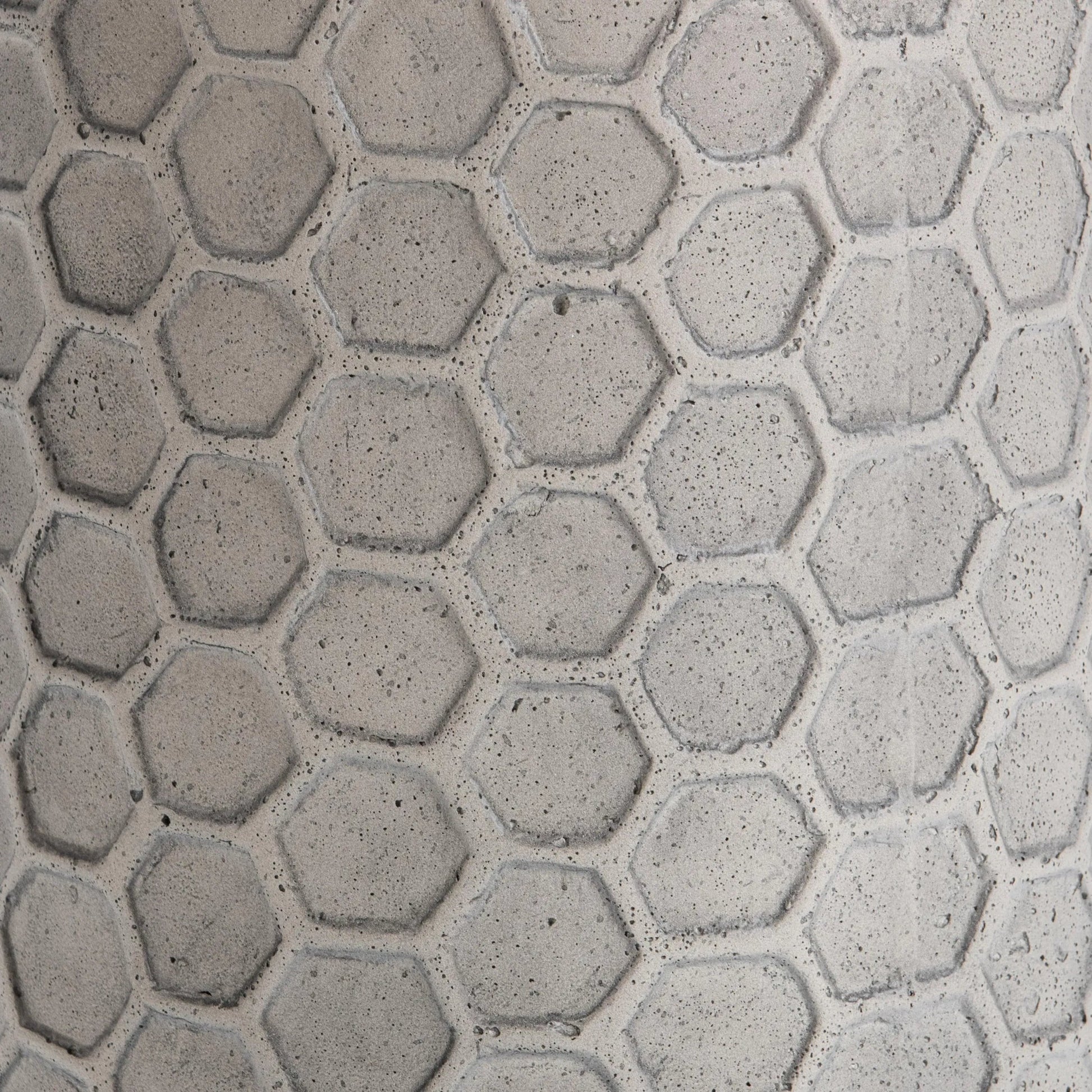 Delaine Outdoor Concrete Accent Table by Classic Home in light gray. Made from glass fiber reinforced concrete in a unique style.