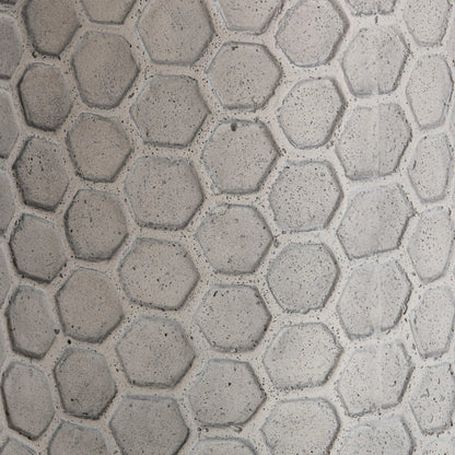 Delaine Outdoor Concrete Coffee Table by Classic Home in light gray. Made from glass fiber reinforced concrete in a unique style.