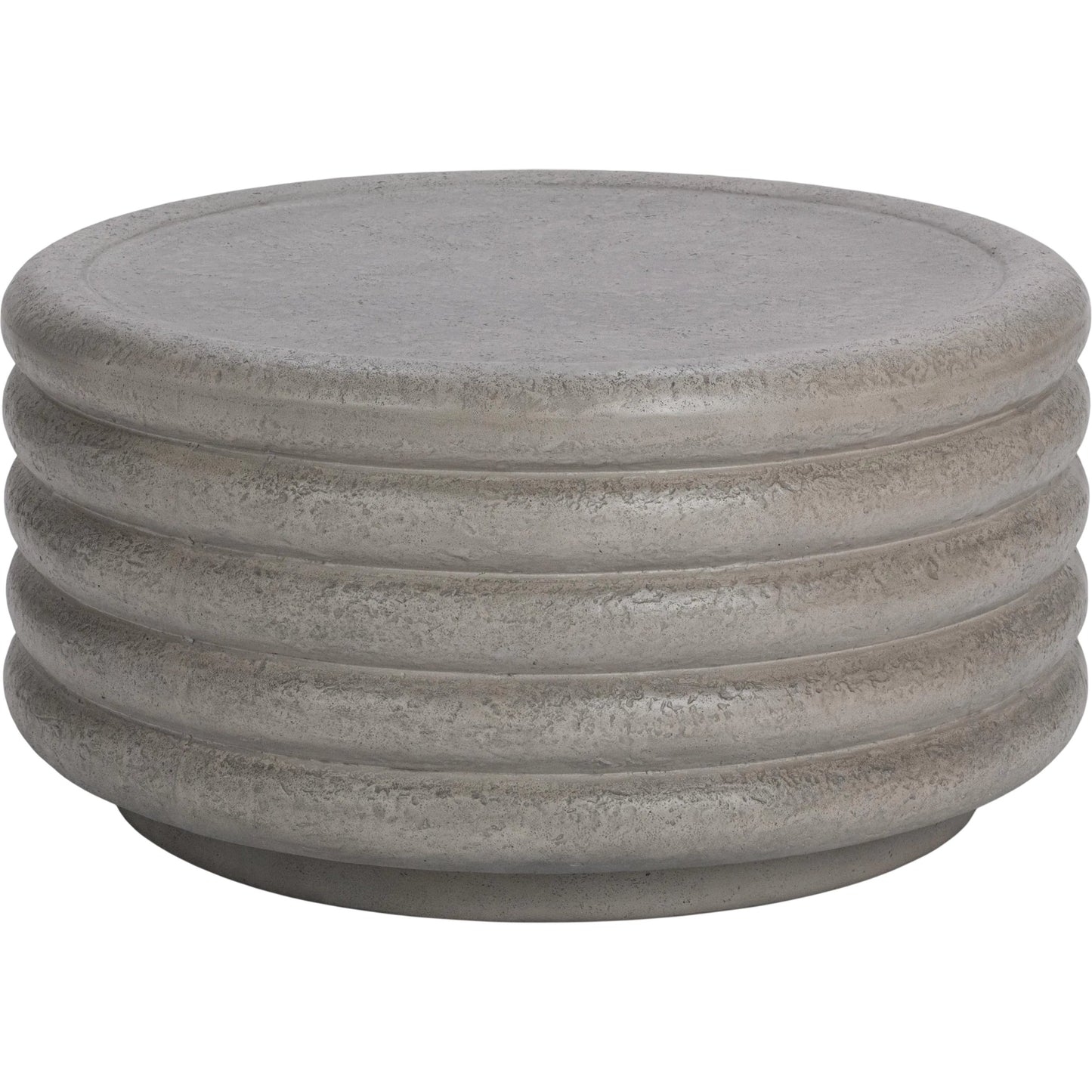 001 SI-2537787 | Primary Silo | Reva Outdoor Coffee Table by Classic Home in athena gray. Made from glass fiber reinforced concrete in a unique style.
