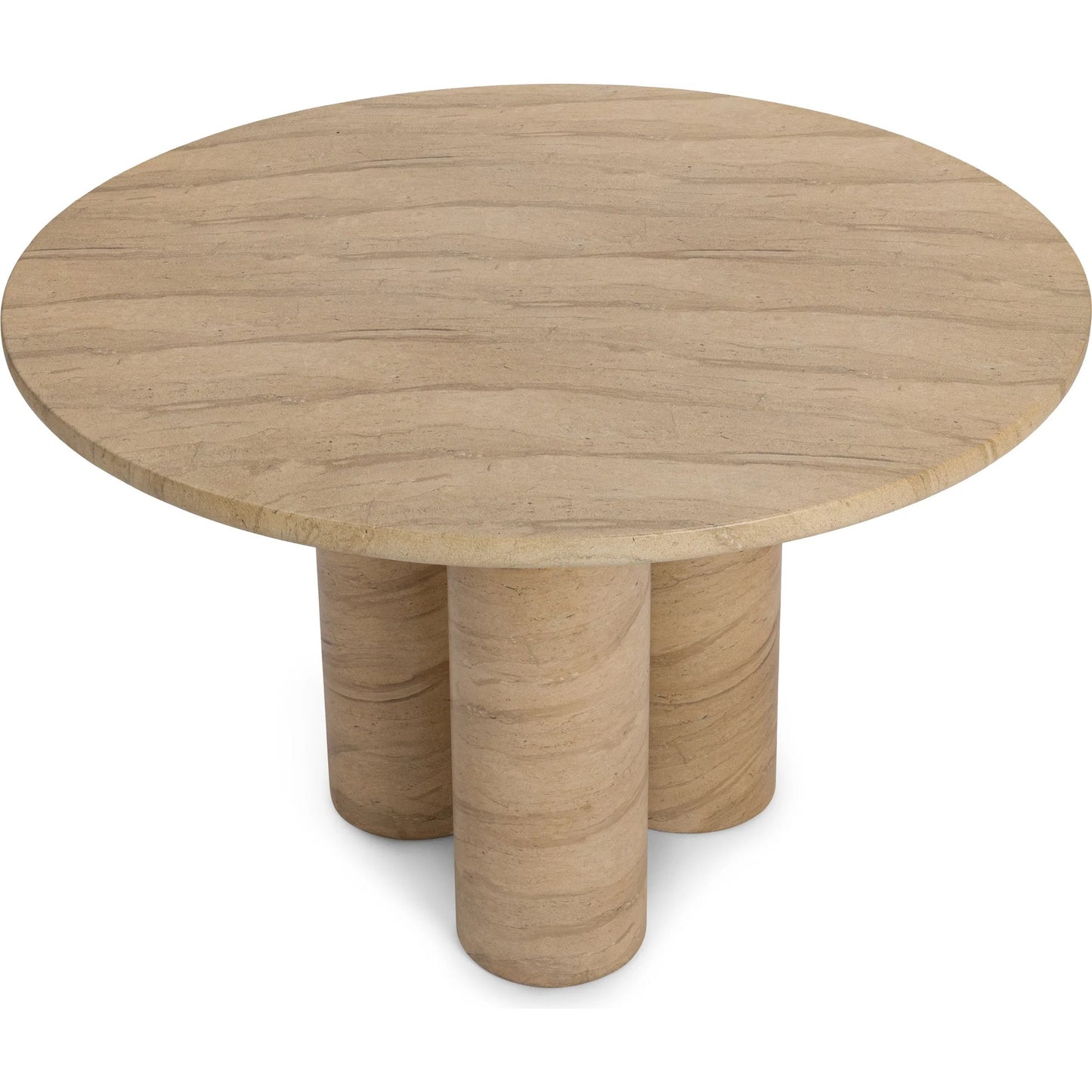 002 SI-2533212 | Additional Silo | Niva Outdoor Concrete Dining Table by Classic Home in beige. Made from glass fiber reinforced concrete in a unique style.