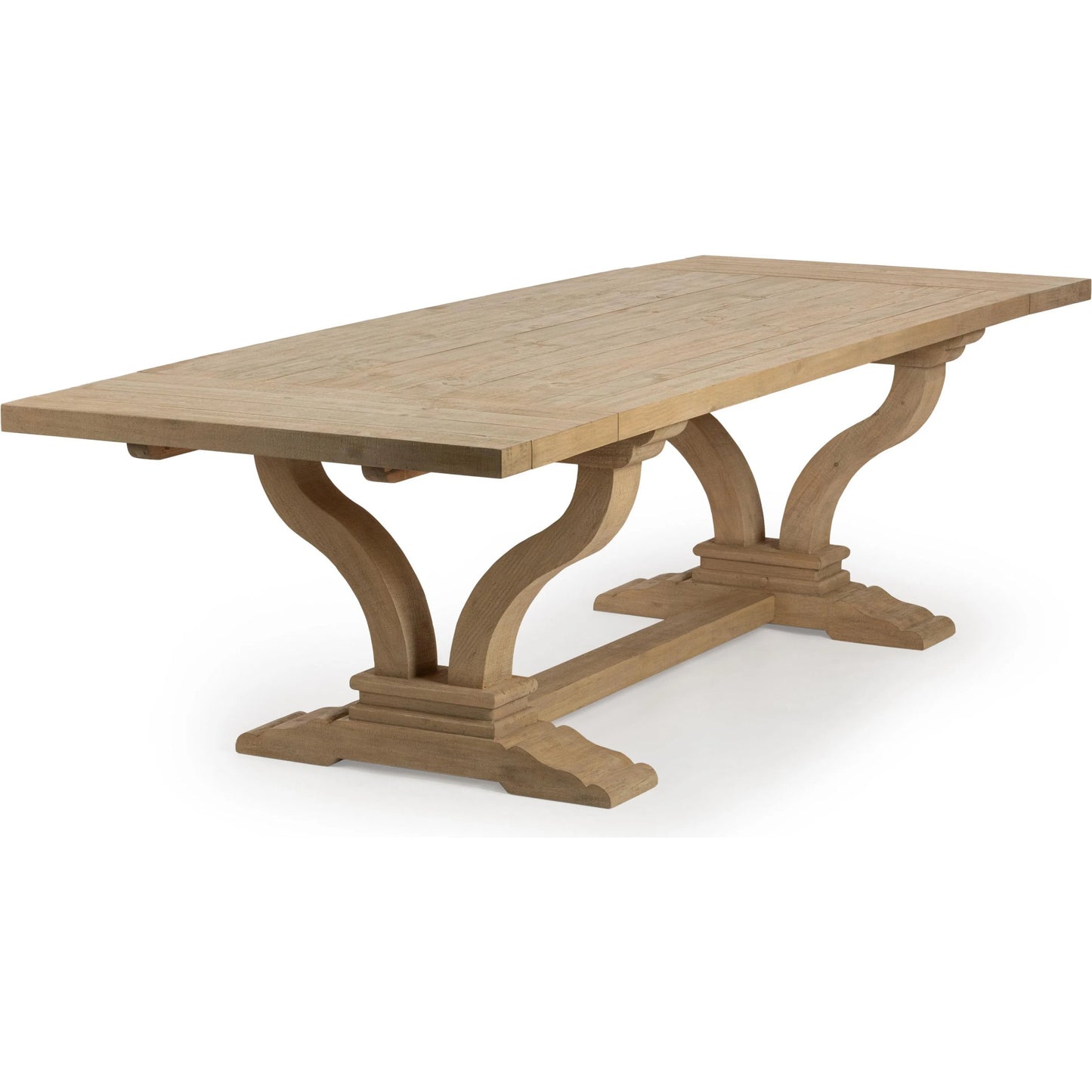 003 SI-2537798 | Additional Silo | Julia Extendable Dining Table by Classic Home in soft earth. Made from reclaimed pine in a unique style.