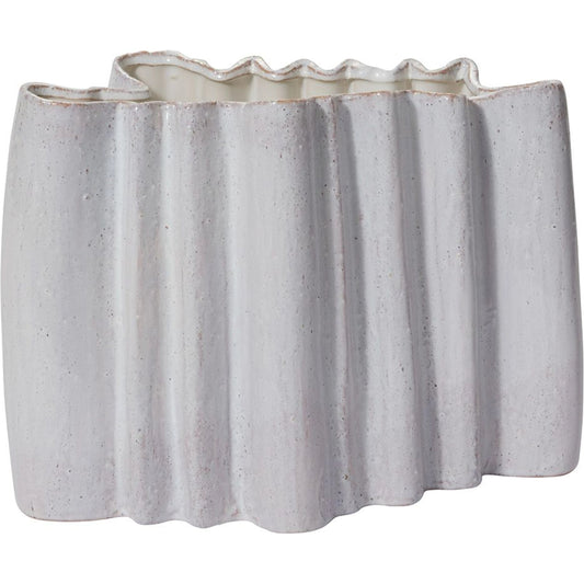 Artemis Vase by Accent Decor in white. Made from ceramic in a modern style.