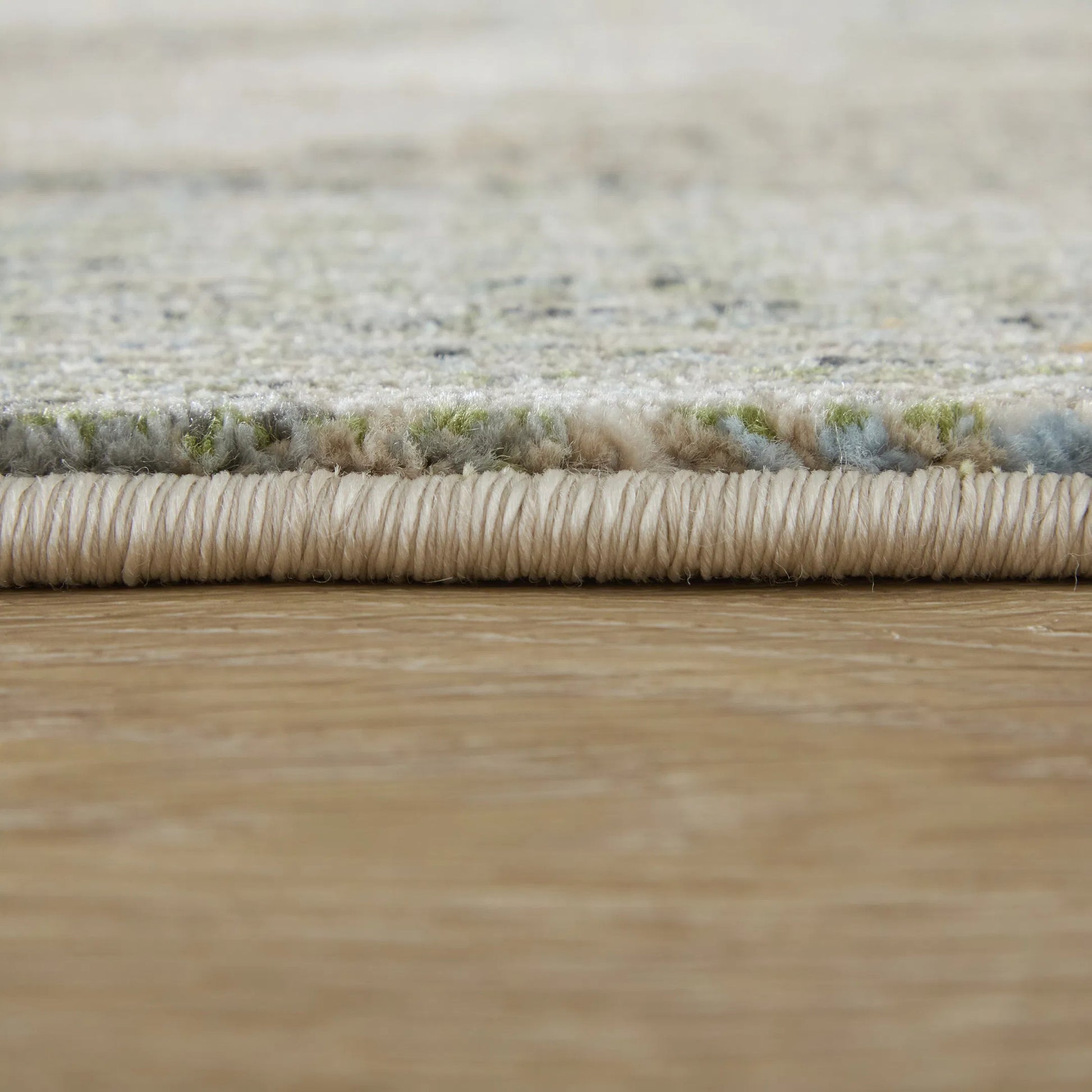 Sonora SNR39UBF Rug by Feizy in taupe, ivory, blue. Made from polypropylene, polyester, viscose in a unique style.