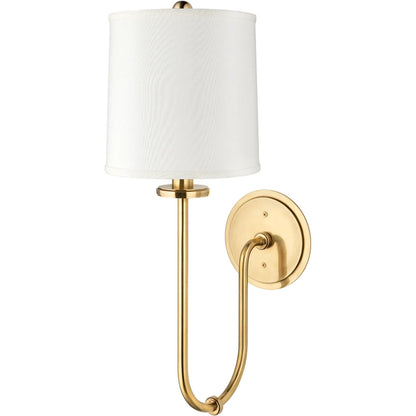 Jericho Wall Sconce by Hudson Valley. Made from steel in a modern style.