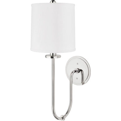 Jericho Wall Sconce by Hudson Valley. Made from steel in a modern style.
