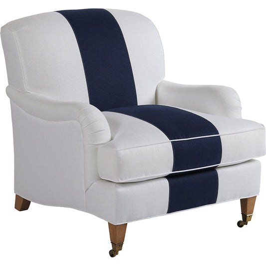 Sydney Chair with Brass Caster by Lexington in brass. Made from unique in a traditional style.