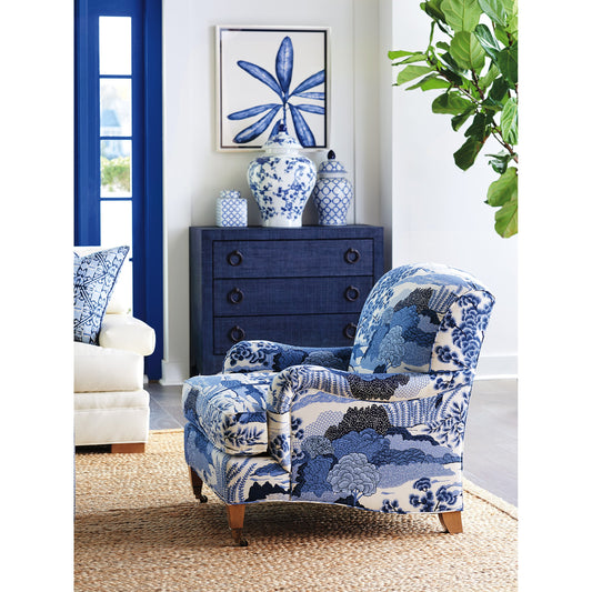 Sydney Chair with Brass Caster by Lexington in brass. Made from unique in a traditional style.