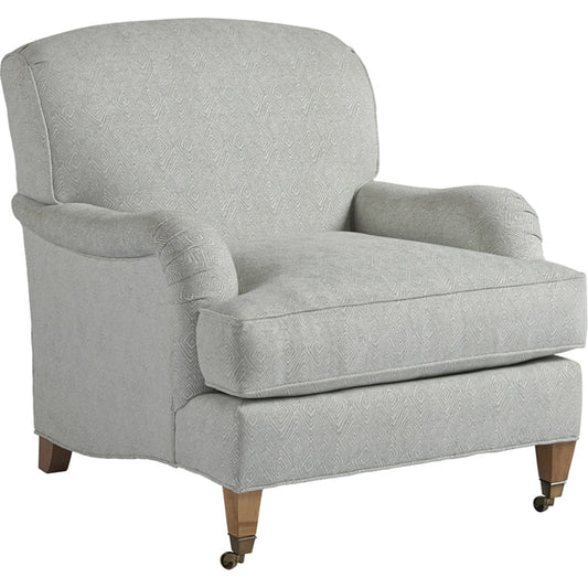 Sydney Chair with Brass Caster by Lexington in brass. Made from unique in a traditional style.