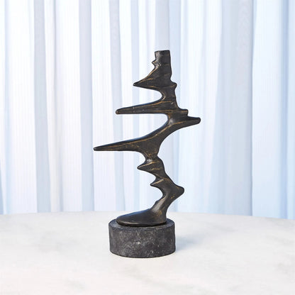 Wind Blown Sculpture by Global Views. Made from cast iron, granite in a eclectic & global style.