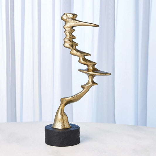 Wind Blown Sculpture by Global Views. Made from unique in a eclectic & global style.