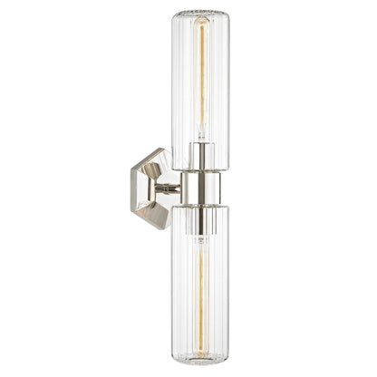 Roebling Wall Sconce by Hudson Valley. Made from brass in a modern style.