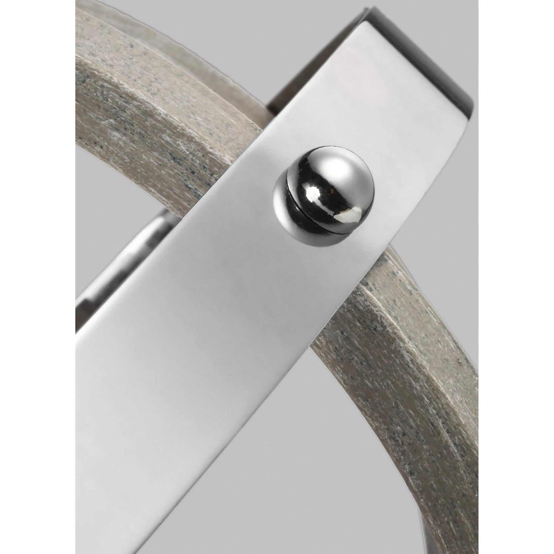 Socorro Six Light Hall / Foyer by Visual Comfort & Co. in stardust. Made from steel in a traditional style.