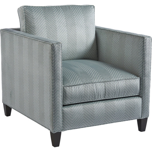 Malcolm Chair by Lexington in blue. Made from unique in a traditional style.