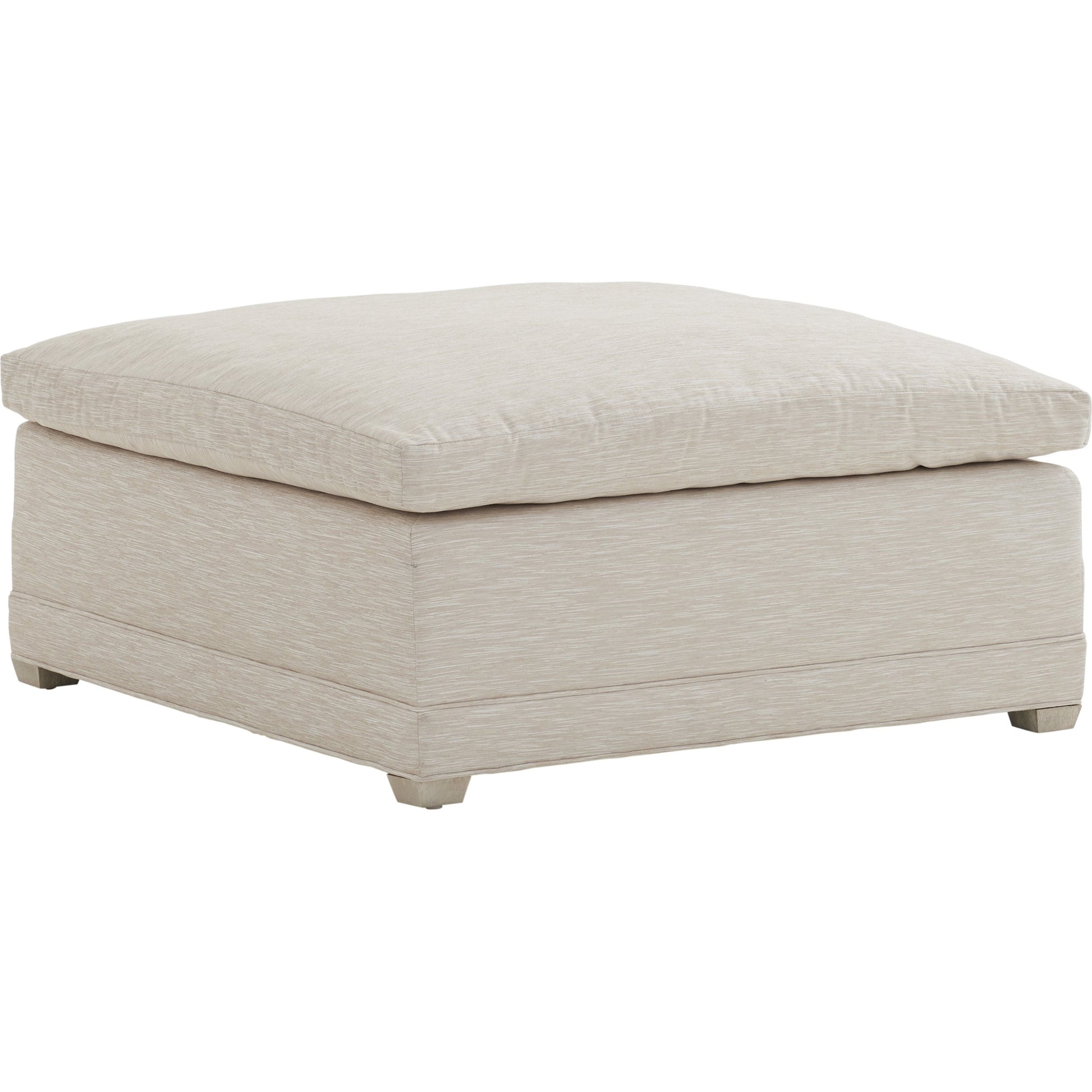 Colony Ottoman by Barclay Butera. Made from unique in a transitional style.