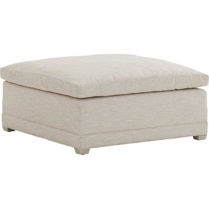 Colony Ottoman by Barclay Butera. Made from unique in a transitional style.