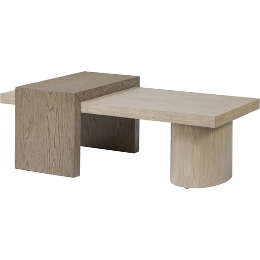 Westwood Table by Varaluz in toasted oak, ash blonde. Made from unique in a unique style.