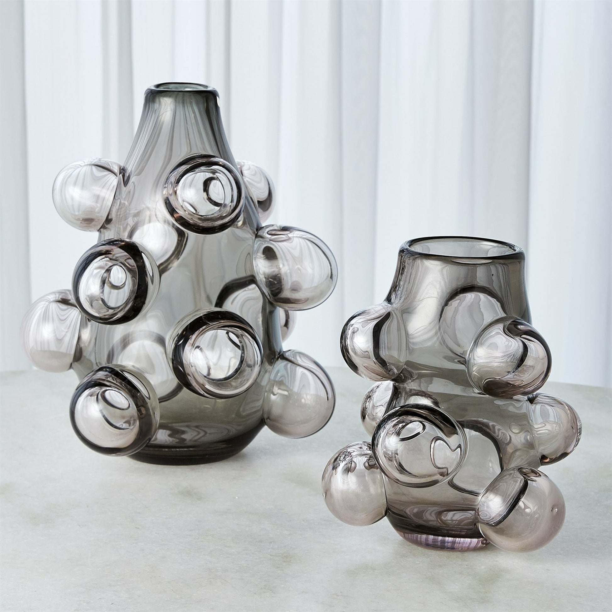 Bubbled Vase by Global Views. Made from artglass in a eclectic & global style.