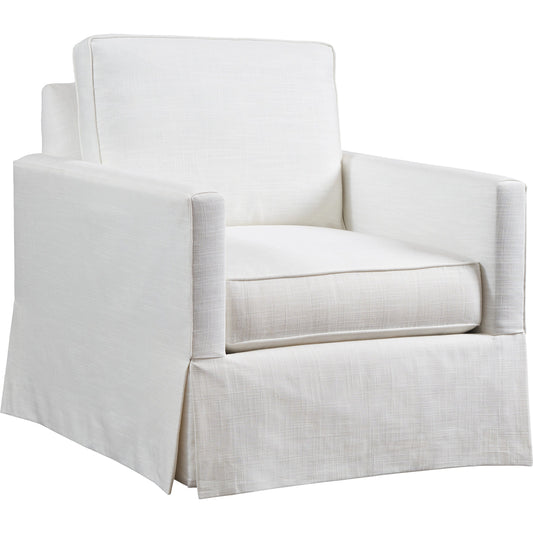 Beach Club Swivel Chair by Lexington in white and white. Made from unique in a modern style.