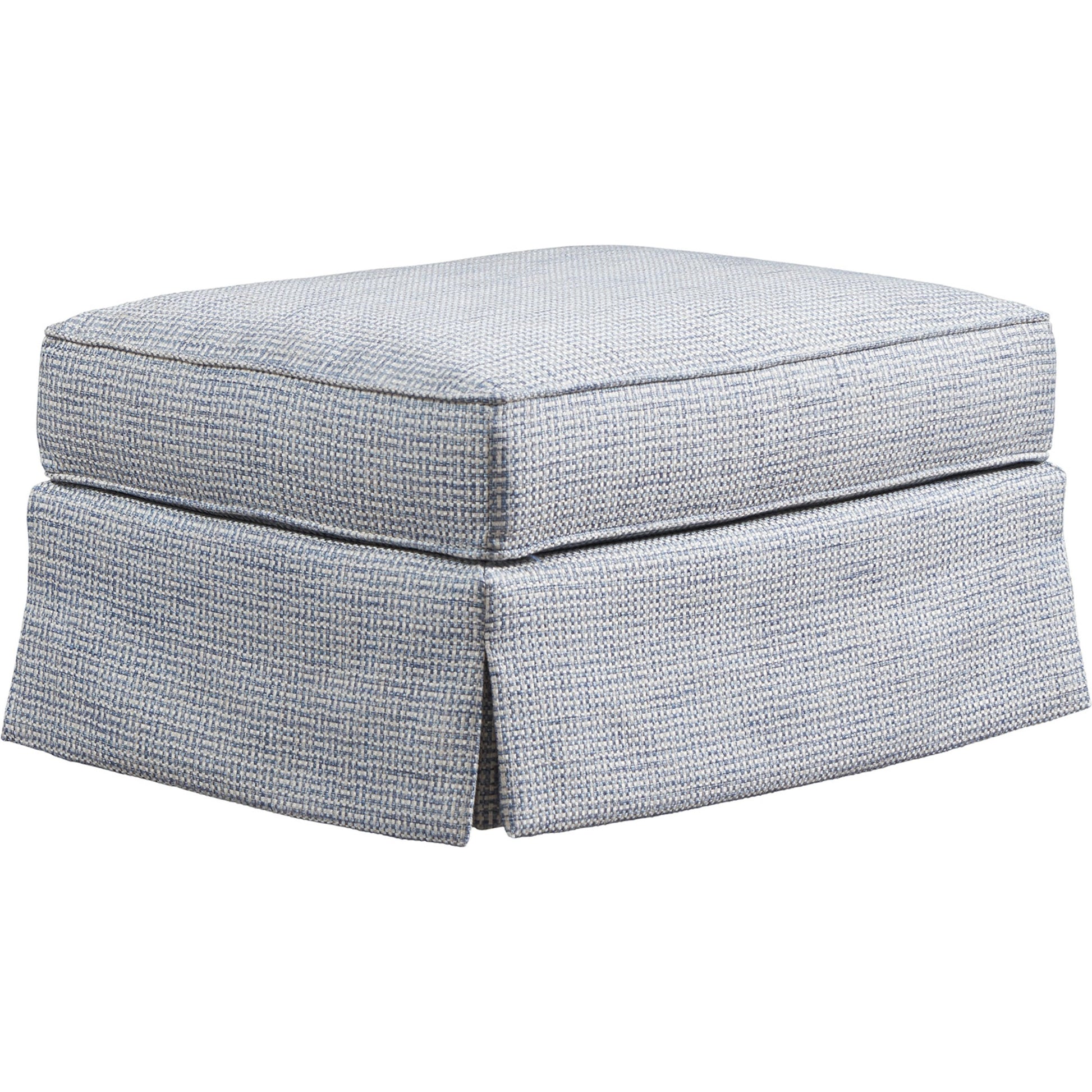 Beach Club Ottoman by Lexington in gray. Made from unique in a transitional style.