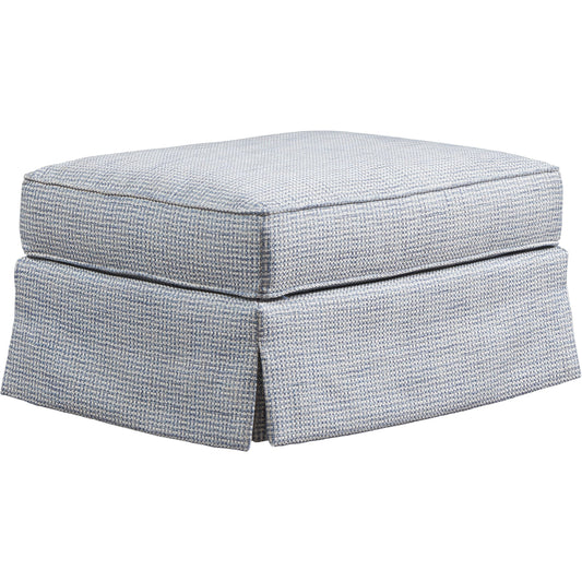 001 SI-1962962 | Additional Silo | Beach Club Ottoman by Lexington in gray. Made from unique in a transitional style.