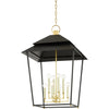 Soft Black, Aged Brass / Large