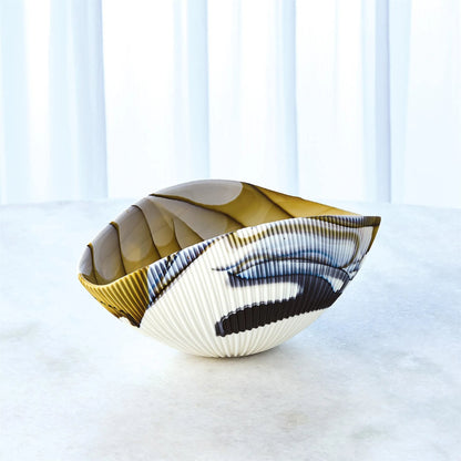 Pleated Bowl by Global Views. Made from unique in a eclectic & global style.
