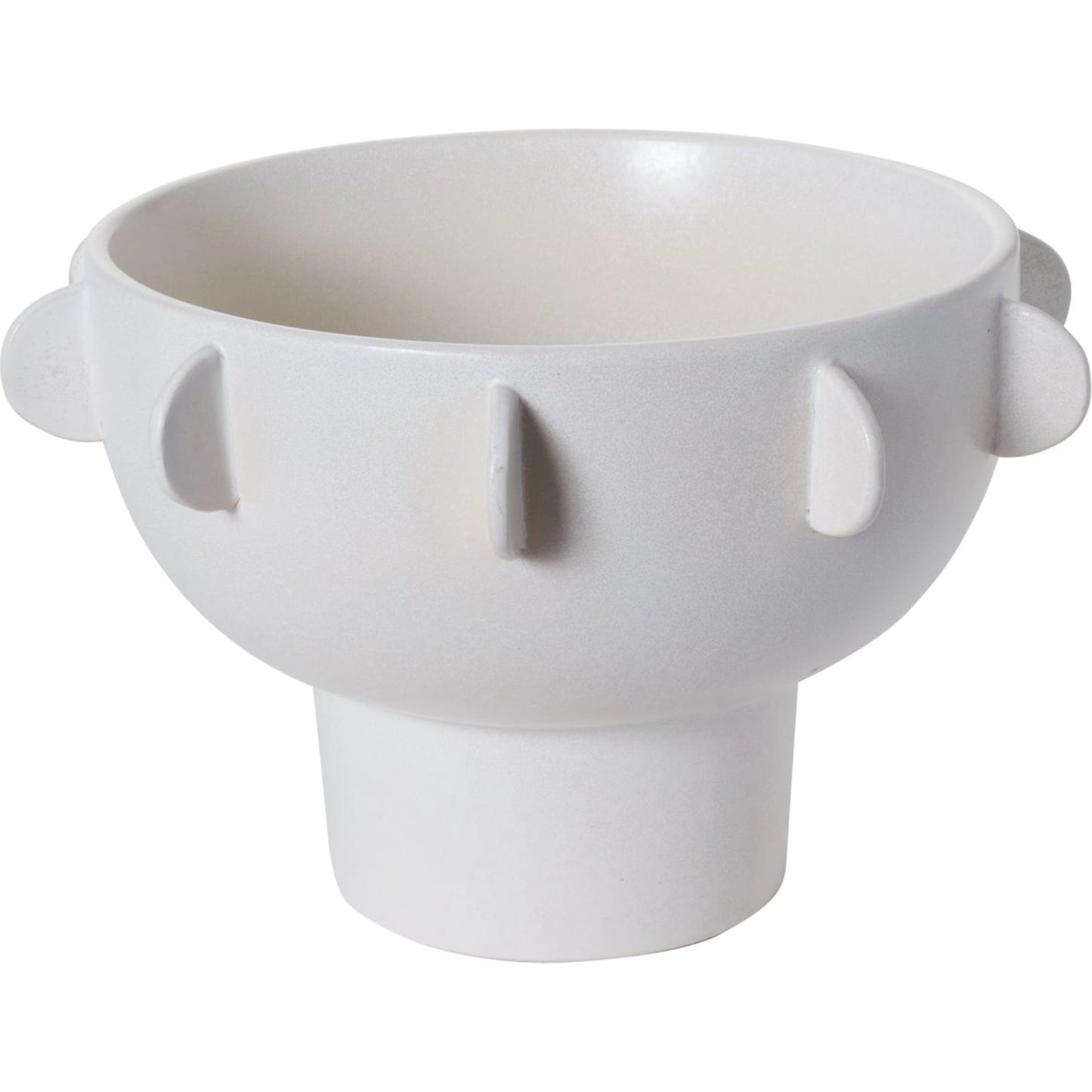 001 SI-2085669 | Primary Silo | Reverie Bowl by Accent Decor in off-white. Made from ceramic in a modern style.