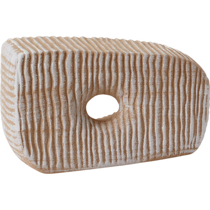 Allegory Cave Sculpture by Accent Decor in off-white. Made from ceramic in a cottage & farmhouse style.