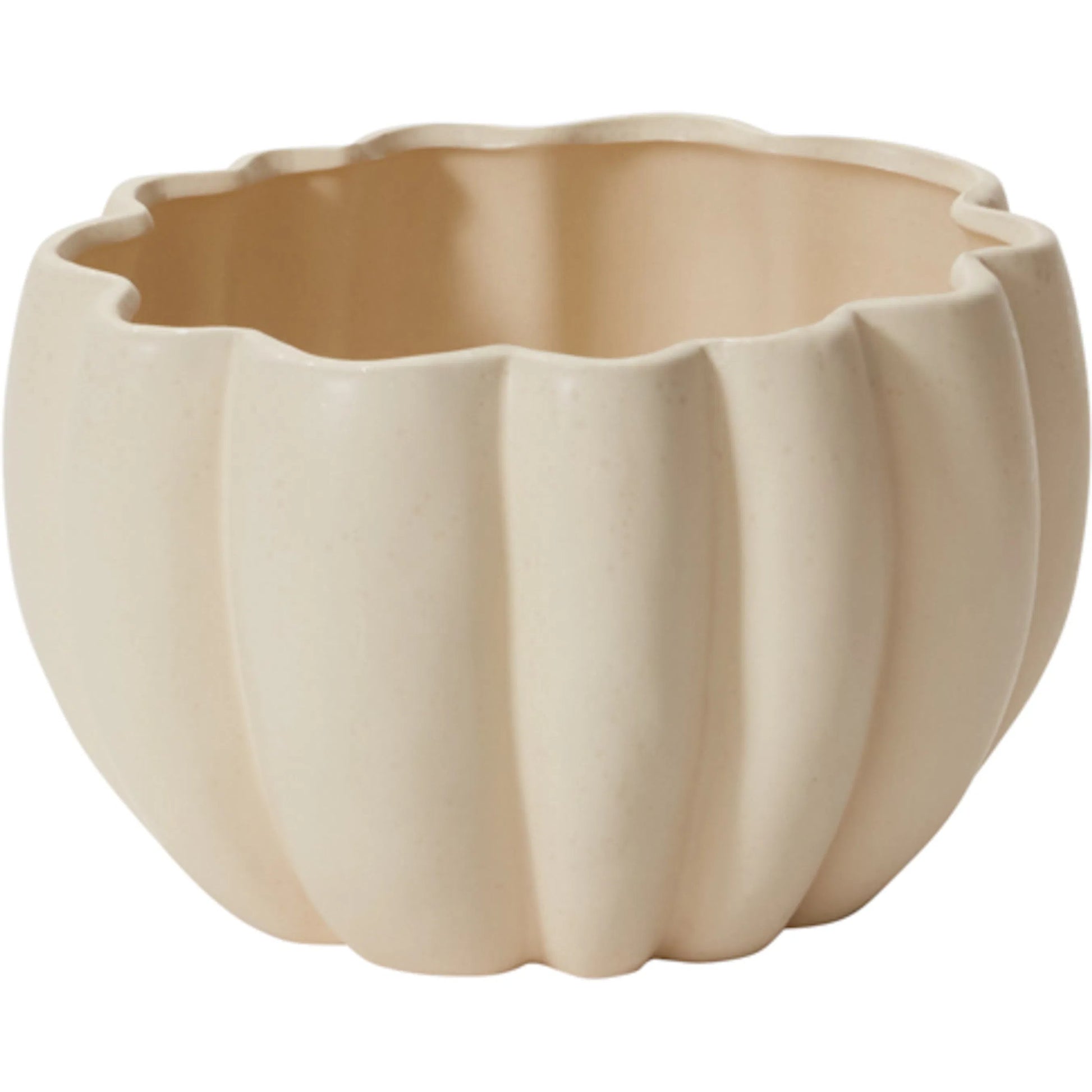 Spiced Pumpkin Pot (Set of 2) by Accent Decor. Made from ceramic in a modern style.