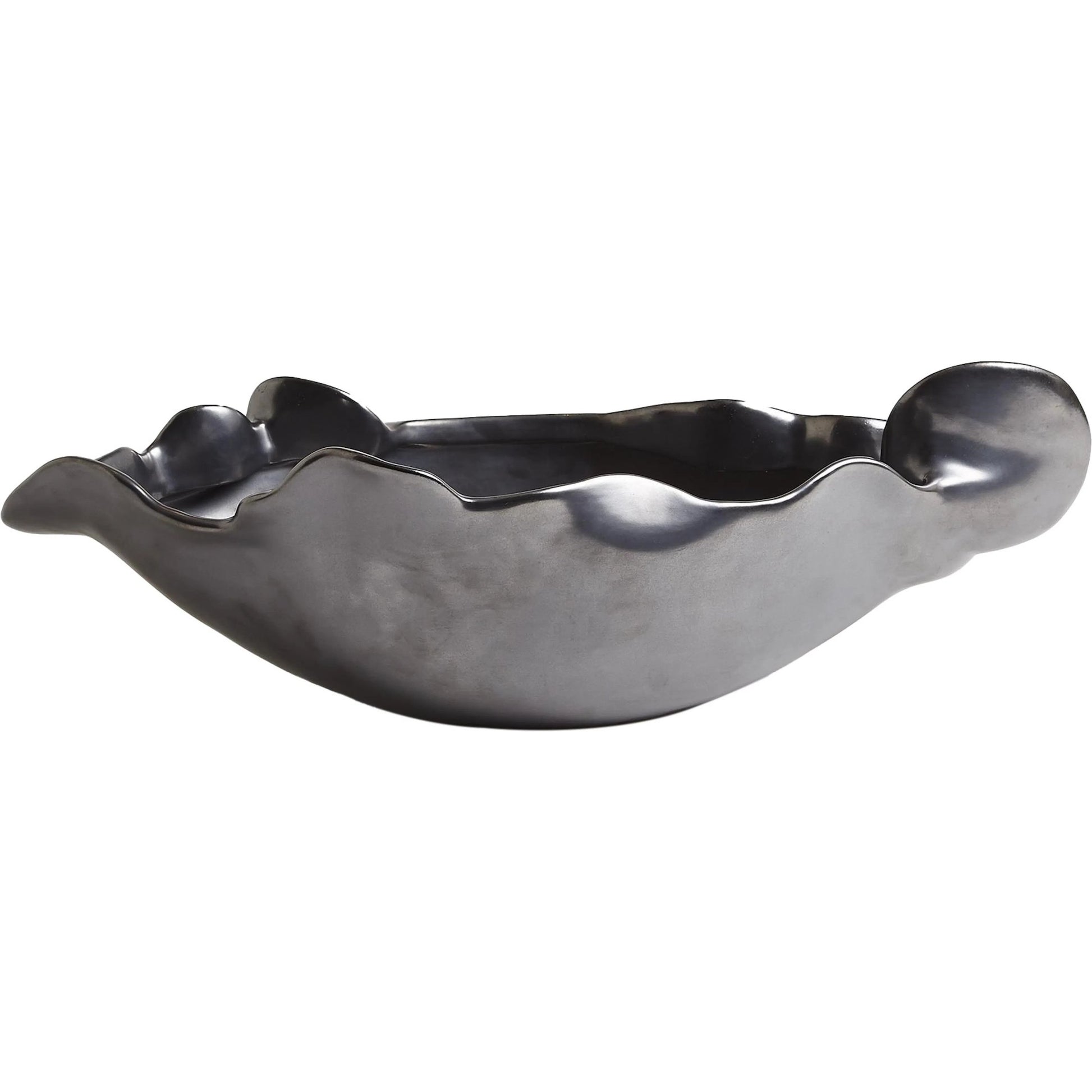 Free Form Organic Bowl by Global Views. Made from ceramic in a modern style.
